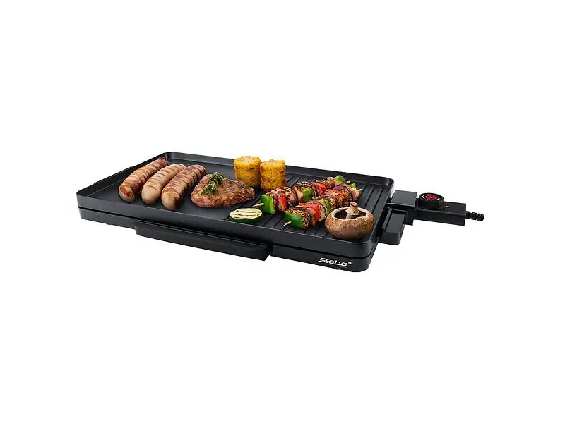 Steba VG30 Slim ultratunn bordsgrill med delad platta