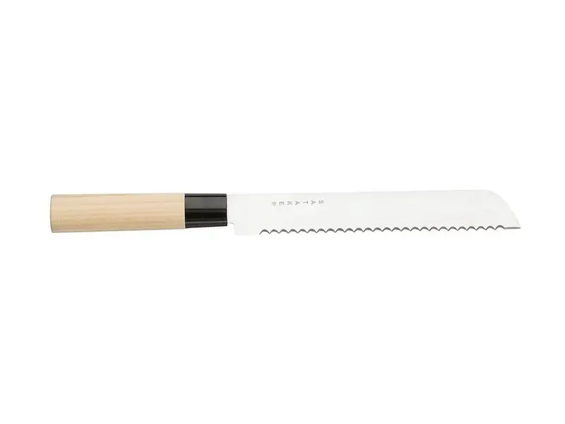 Satake Houcho brödkniv 24 cm med handtag i magnoliaträ