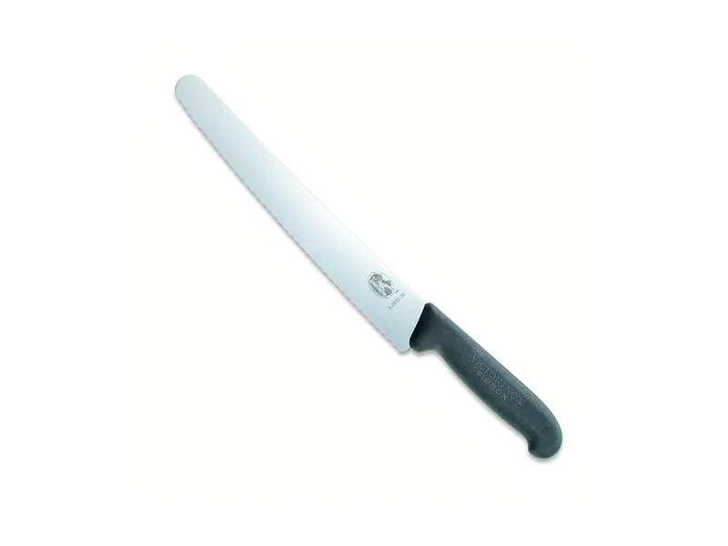 Victorinox Fibrox brödkniv 26 cm med svart Fibrox-handtag