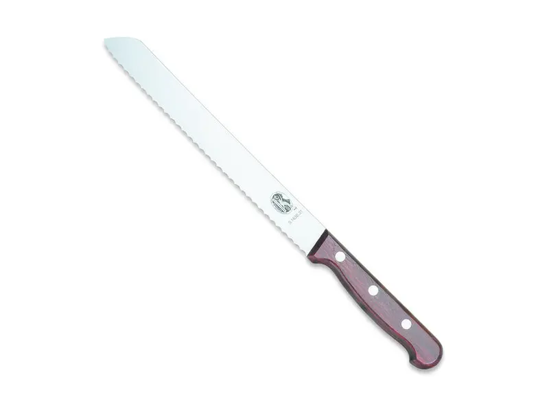 Victorinox Wood brödkniv 21 cm med handtag i lönnträ