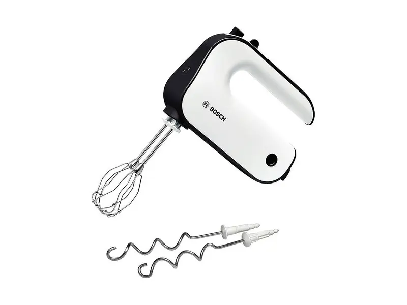 Bosch MFQ4020 elvisp i vitt och antracit med vispar och degkrokar