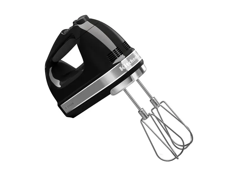 KitchenAid 5KHM9212 elvisp i svart med två vispar
