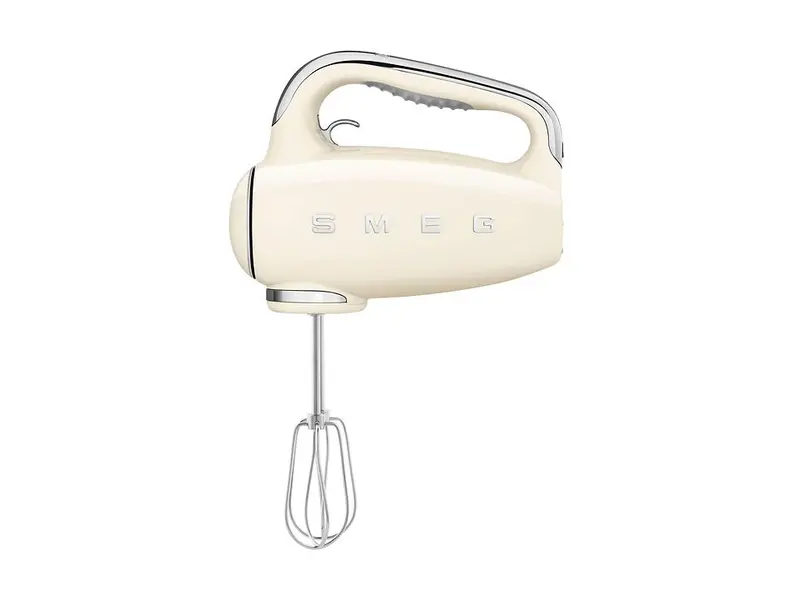 Smeg HMF01 elvisp i cremevitt med trådvispar