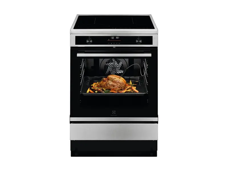 Electrolux LKI66890SX fristående induktionsspis i rostfritt stål
