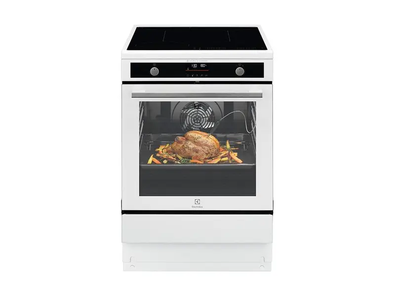Electrolux LKI66891NW fristående induktionsspis i vitt