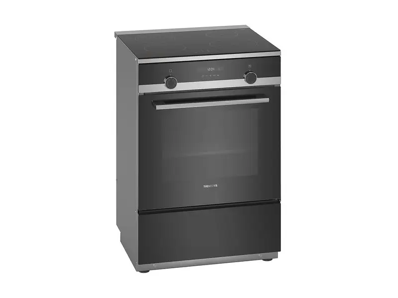 Siemens HL9S5E040U fristående induktionsspis i rostfritt stål
