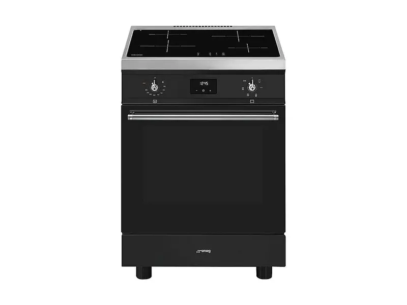 Smeg C6IMMBT2 fristående induktionsspis i mattsvart