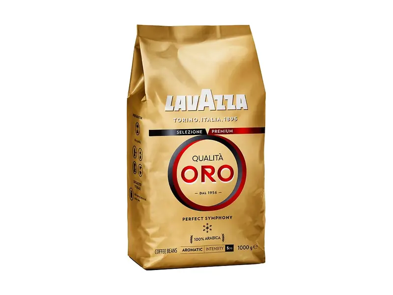 Lavazza Qualità Oro hela kaffebönor i kilopåse