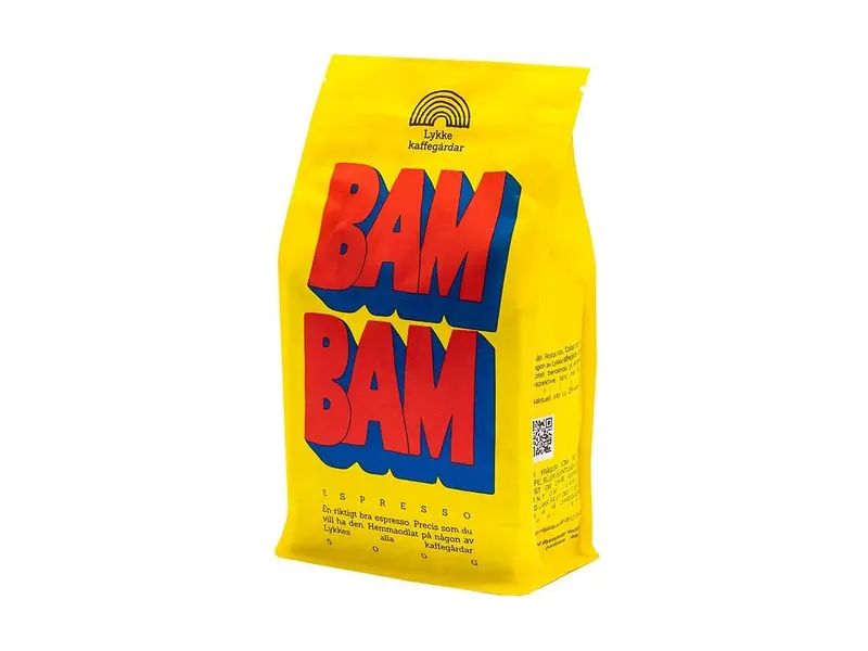 Lykke Kaffegårdar BAM BAM ekologiska espressobönor