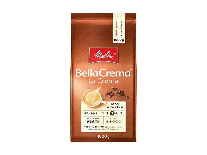 Melitta BellaCrema LaCrema hela kaffebönor i kilopåse