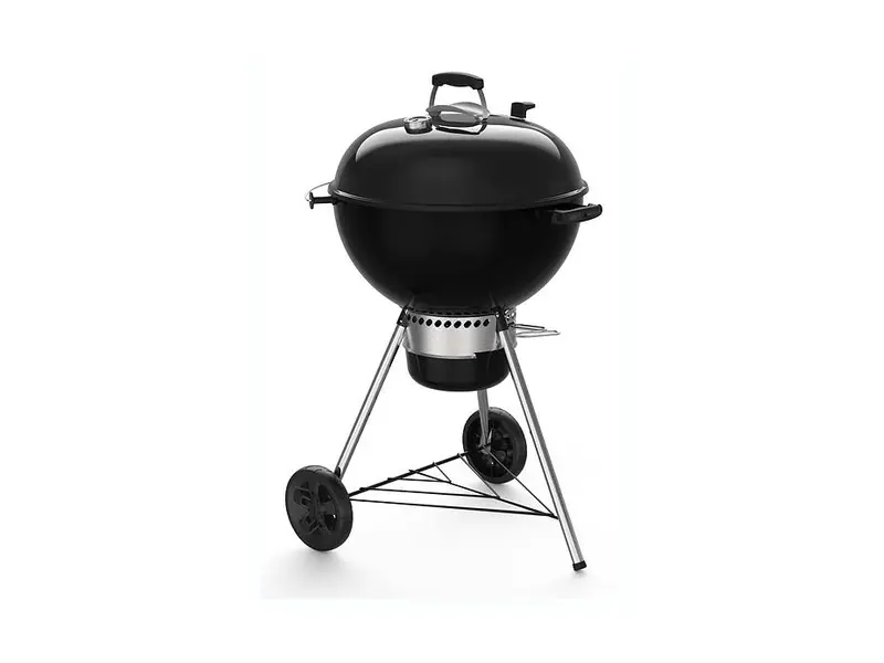 Weber Master-Touch GBS E-5750 klotgrill i svart emalj med lock och hjul