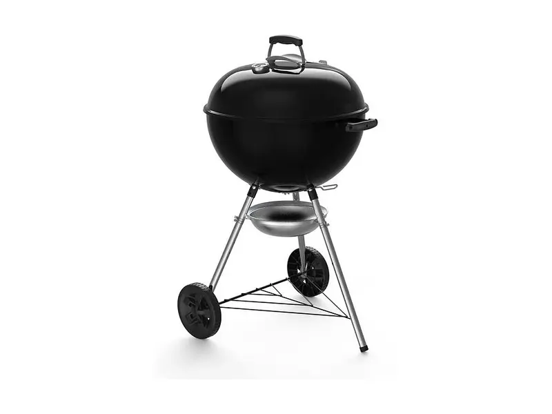 Weber Original Kettle E-5710 klotgrill i svart emalj på tre ben