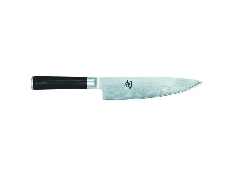 KAI Shun Classic kockkniv 20 cm med damaskusblad och D-format pakkaträhandtag