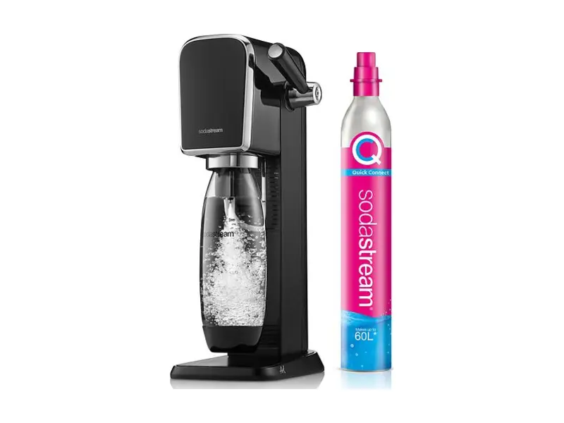 SodaStream Art kolsyremaskin med sidohandtag i metall