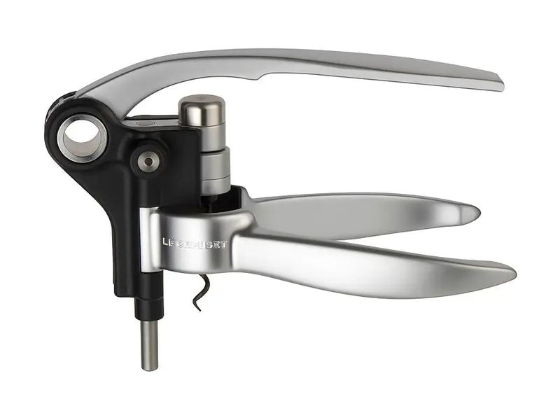 Le Creuset Screwpull LM-250 hävstångskorkskruv med tång och spak
