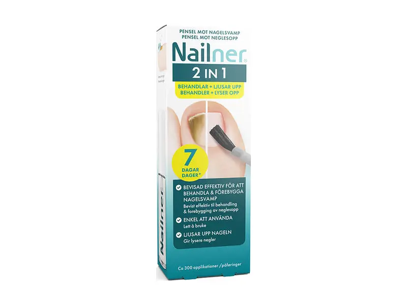 Nailner Pensel 2-i-1