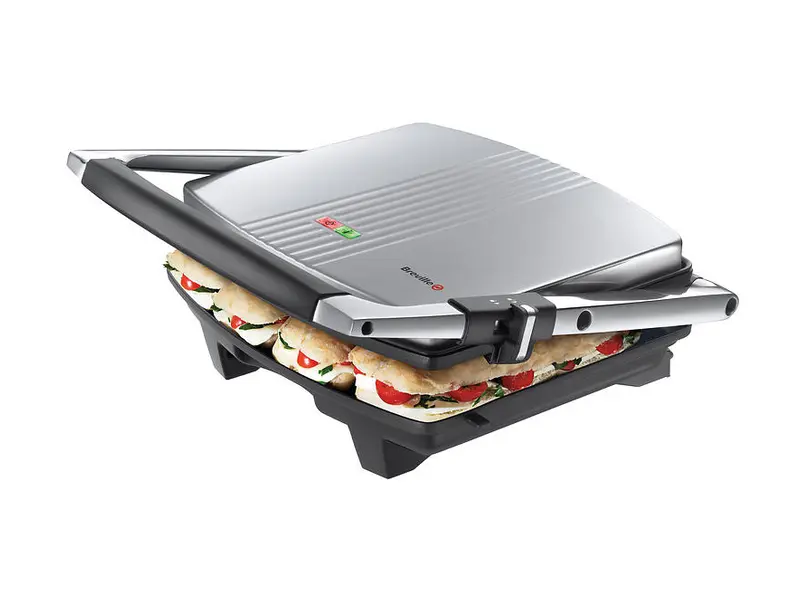 Breville Paninigrill VST026X med släta plattor