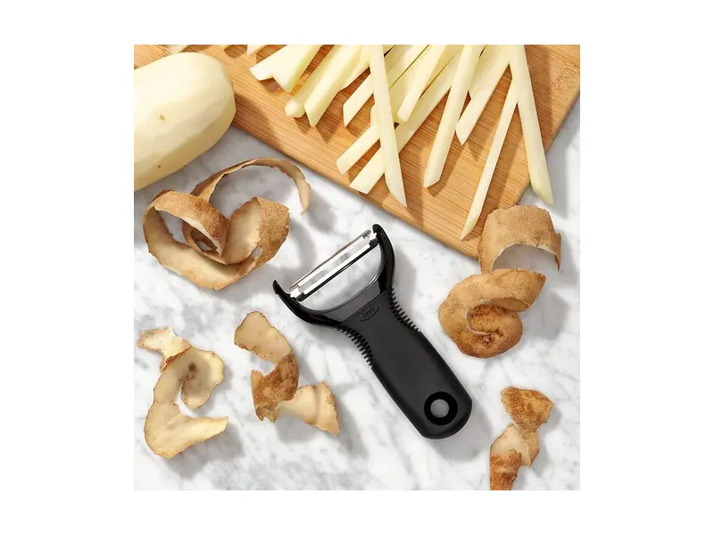 OXO Good Grips Y-formad skalare med svart gummihandtag