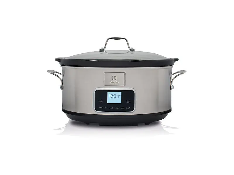 Electrolux ESC7400 slow cooker i rostfritt med touchdisplay