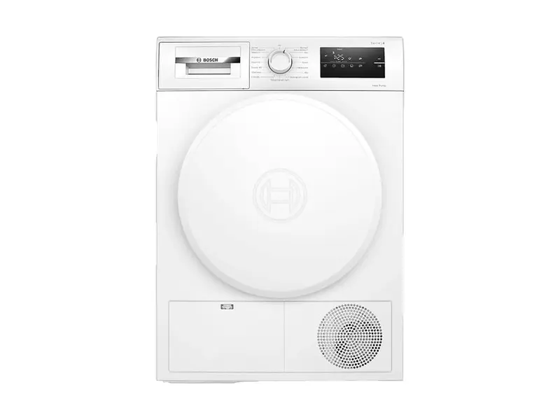 Bosch Serie 4 WTH8300LSN, vit torktumlare med vit lucka