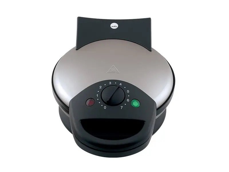 Wilfa WM-623 Bell, runt enkelt våffeljärn med stållock