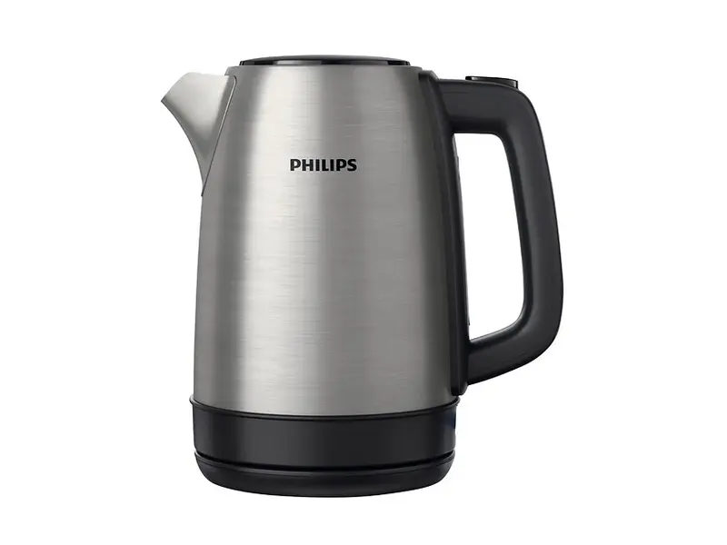 Philips HD9350 vattenkokare i rostfritt stål med svart handtag
